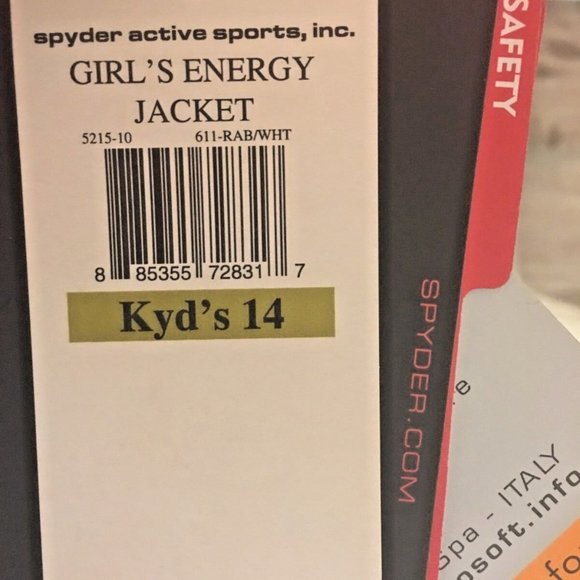 New with tags, authentic
Spyder Active Sports - KIDS Thermasoft Jacket - Picture 3 of 3